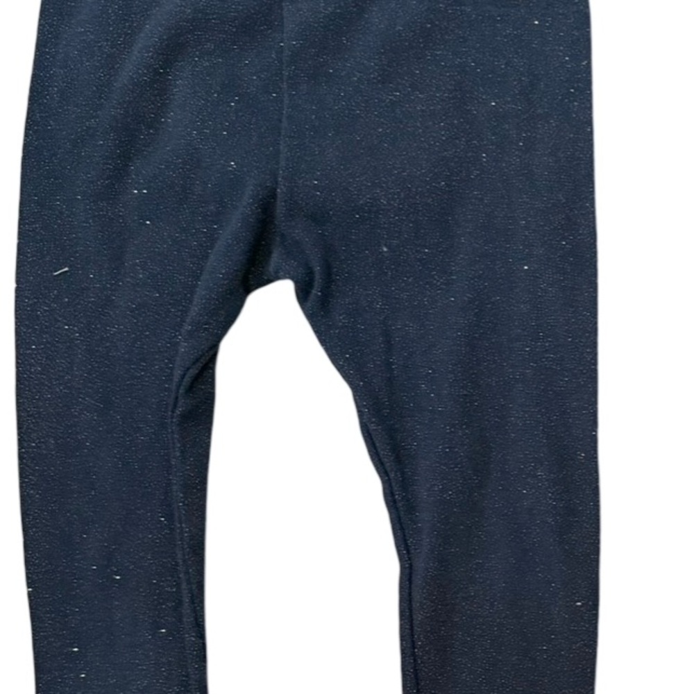 Petit Bateau navy sparkle leggings 18 months